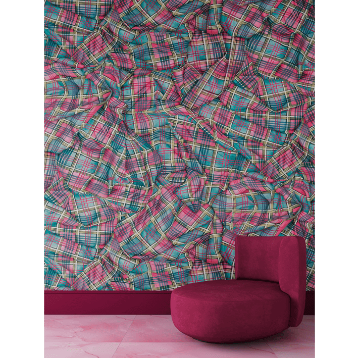 DRAPED TARTAN