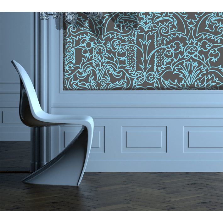 CLASSIC BD BLEU SUR GRIS
