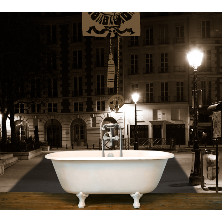 PENDULE NOIRE PARIS BY NIGHT