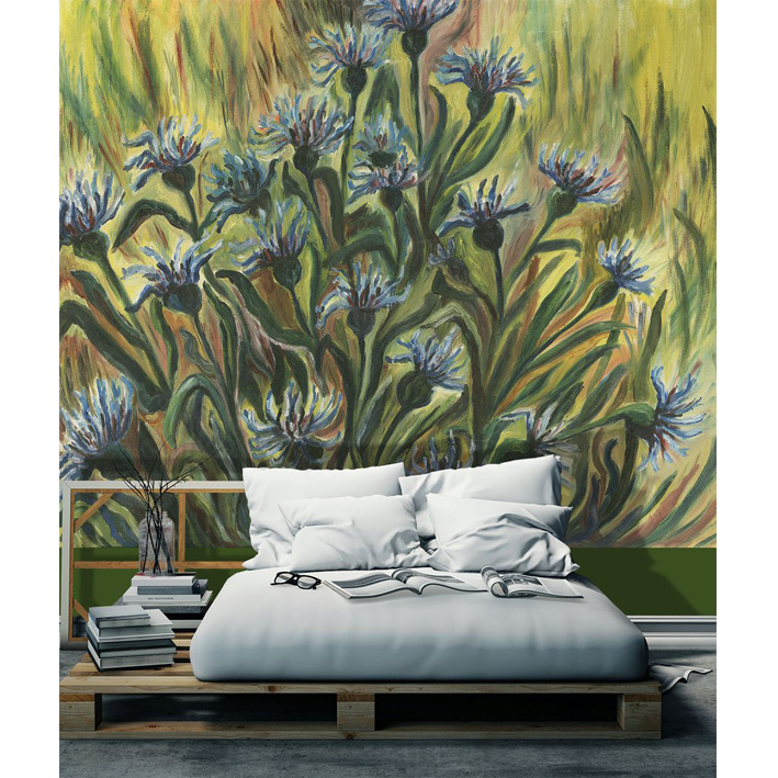 WALLPAPER-CORNFLOWER