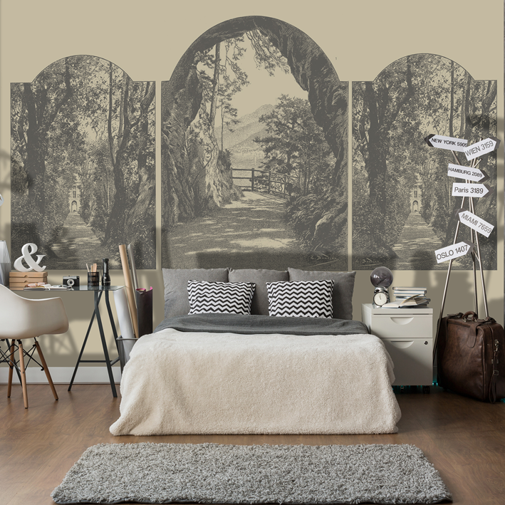 ITALIA BELLAGGIO GRIS FOND BEIGE