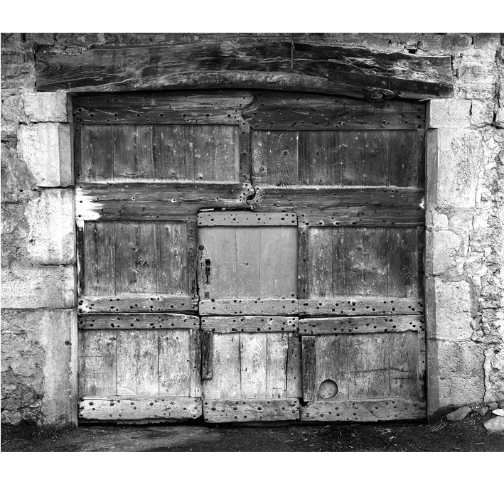 PORTE 5 NOIR ET BLANC