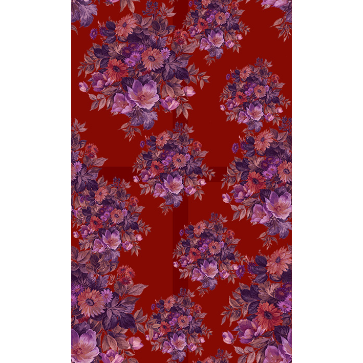 BOUQUETS FOND ROUGE