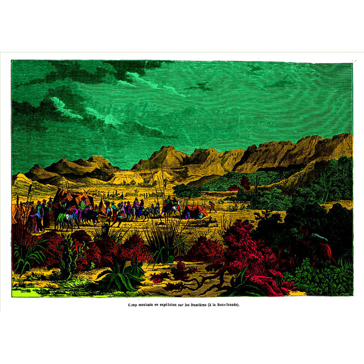 CAMP MEXICAIN COULEUR